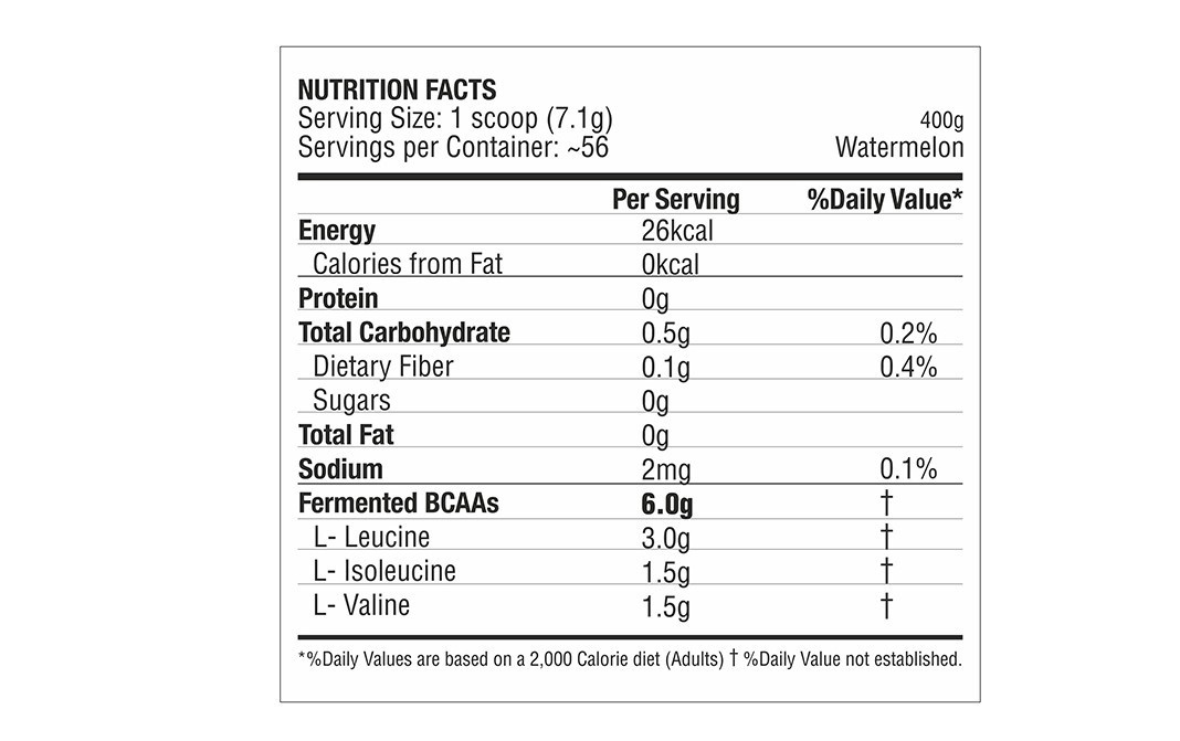 Procel 100% Fermented BCAA+ Watermelon Flavor   Plastic Jar  400 grams